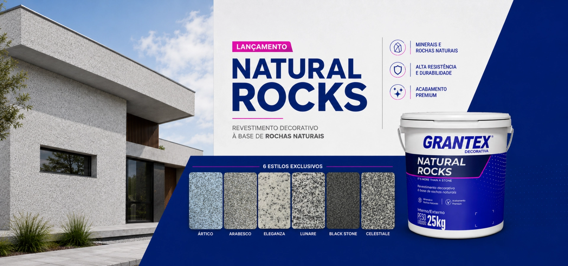 Banner Natutal Rocks