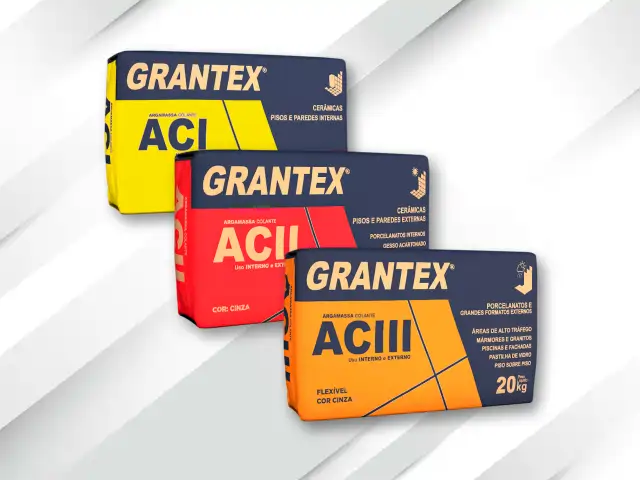 Linha argamassas colantes